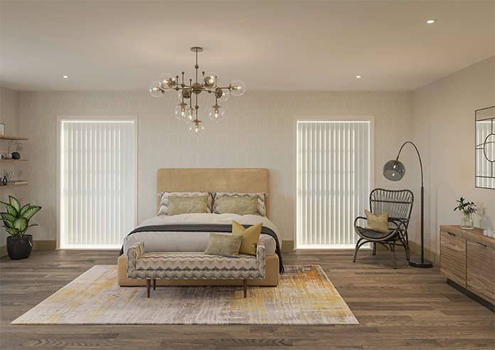 Torquay, Gentle Cream - Vertical Blind - Image 9